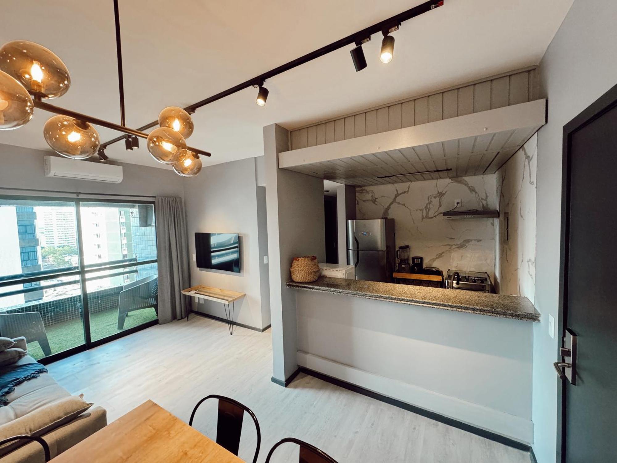 レシフェFlat Chelsea Frente Ao Dona Linduアパートメント エクステリア 写真