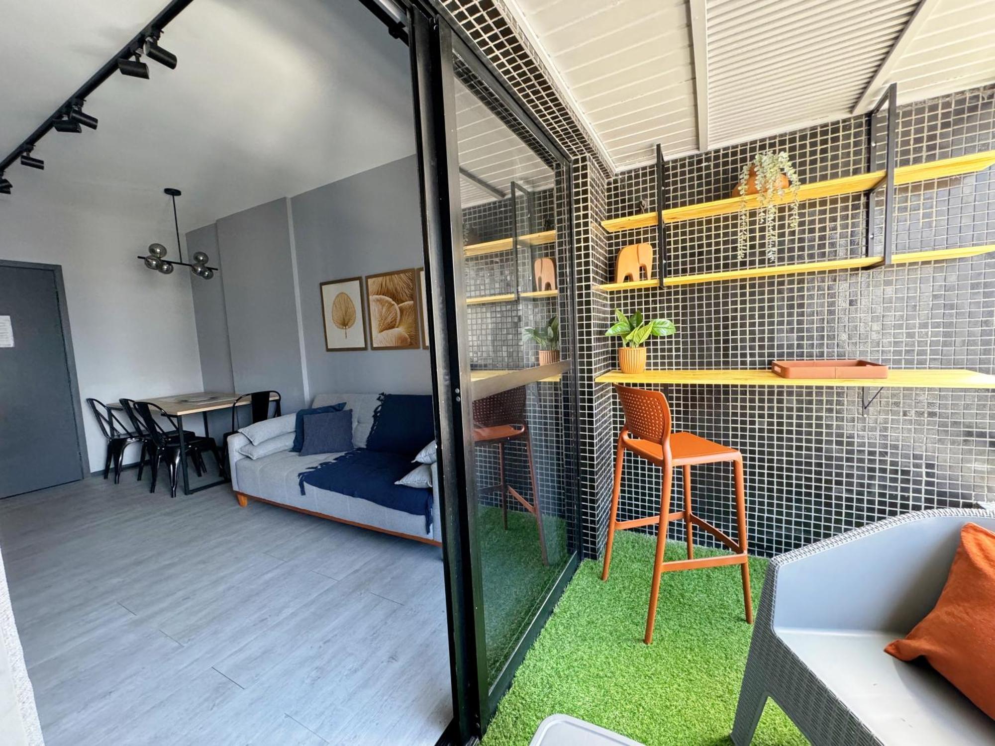 レシフェFlat Chelsea Frente Ao Dona Linduアパートメント エクステリア 写真